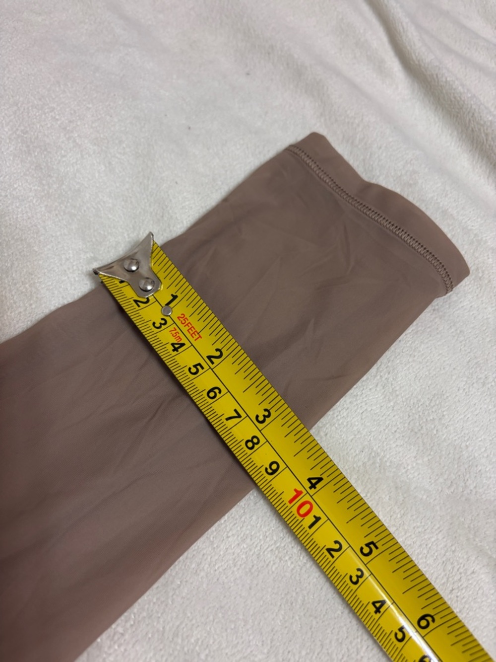 Athleta Apero Mesh Top Long Sleeve Brownstone Sheer in Taupe - Picture 14 of 14